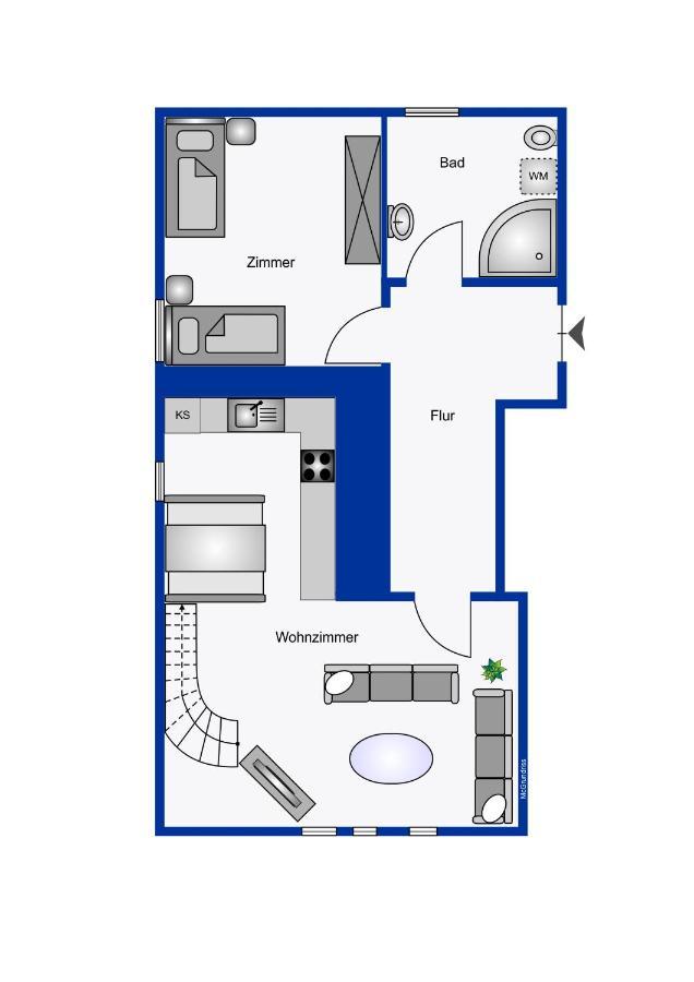 Ferienwohnung Suedstrand Wyk auf Foehr Exterior photo